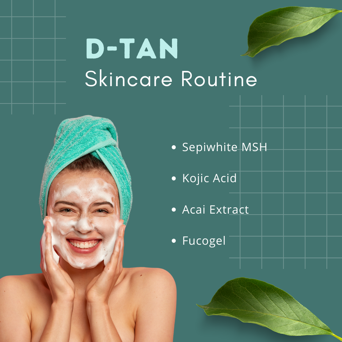 Ethel Radiant Glow D-Tan Facewash | Enriched with Sepiwhite & Acai Extract | Tan Removal & Skin Brightening | Deep Cleansing & Hydrating Face Wash | Suitable for All Skin Types | 100ml