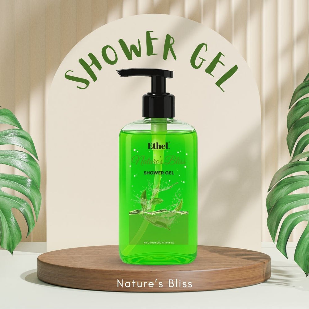 ETHEL. Brighten Body Wash 250ml | Fights Body Acne, Smooth Skin With Deep Cleansing, Hydrating, Moisturising, Gentle Exfoliating Shower Gel For Women & Men | Paraben Free (Nature's Bliss)