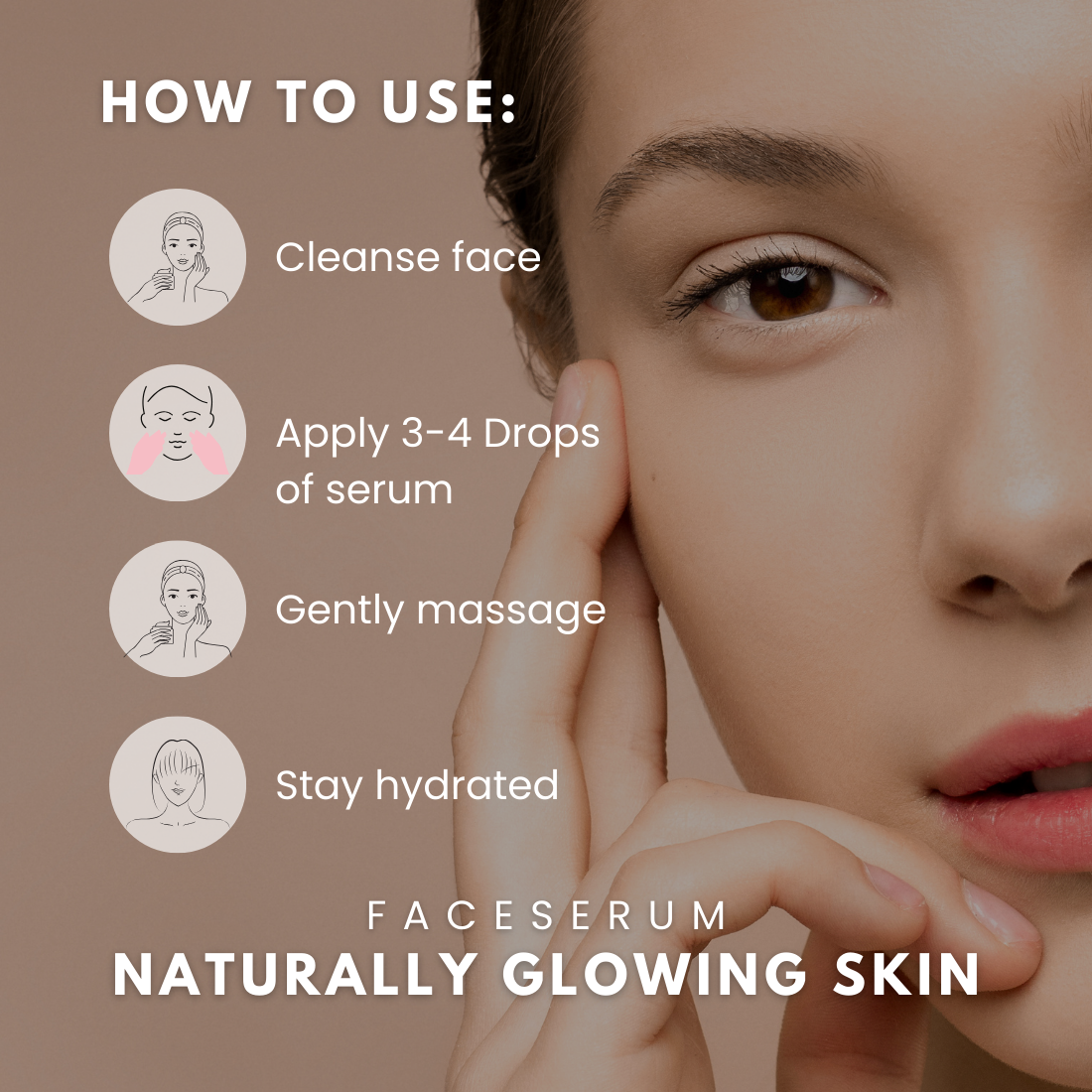 Ethel Hydra Glow Face Serum | Intense Hydration & Skin Barrier Protection | Enriched with Hygroplex HHG, Fucogel, Aquaxyl & Betaine | Lightweight, Fast-Absorbing, & Radiance-Boosting Formula | For All Skin Types